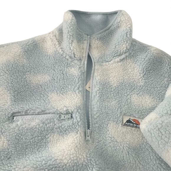 NWT Madhappy Cloud Sherpa Thick Quarter Zip (S) - Picture 9 of 15